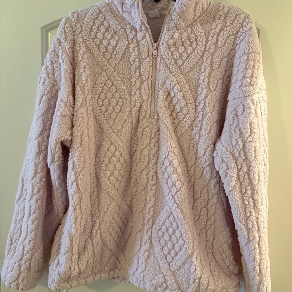 Gilly Hicks Blush Textured Fleece